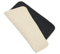 ibasenice Almohadilla Protectora para Asiento de Coche, Cojín Lavable de Fibra de Poliéster Beige, Reutilizable para Sillas de Patio, Sofá y Silla de Ruedas, Absorbente y Antideslizante