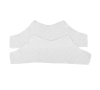 ibasenice Almohadillas Deportivas Absorbentes de Sudor para Mujeres, Reutilizables, de Algodón y Material Sintético, Forma Curva Adaptada, Paquete de 2 Unidades para Protección Diaria