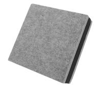 ibasenice Almohadillas Insonorizantes Para Altavoces 20x20x5.2 Cm Espuma Acústica Gris Soporte De Subwoofer Kit De Amortiguación De Sonido