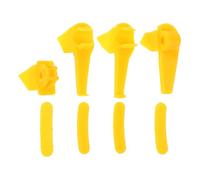 ibasenice Almohadillas Protectoras para Máquinas de Desmontaje de Neumáticos Juego de 4 Insertos de Nylon y Plástico para Proteger Bordes de Llanta Accesorios Duraderos para Desmontar