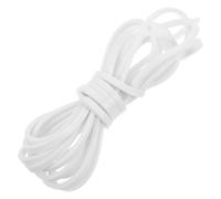ibasenice Anillo de Silicona para Sellar Recipientes de Alimentos, 5 Metros, Junta white 4X6 MM, Flexible y Reutilizable para Porta Comida y Loncheras de Trabajo