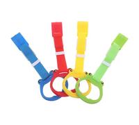 ibasenice Anillos Ajustables para Parque de Ñiño 4piezas, Cama de Juego para Ñiño Ligera de Pvc y Nylon, Promueve Desarrollo Físico en Interiores