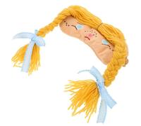 ibasenice Antifaz para Dormir de Avión, Venda para Dormir Opaca de Tela, Cobertura Total, para Siestas en Oficina y Hogar, para Niñas y Chicas, Diseño Japonés Kawaii con Animal Cartoon
