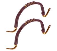 ibasenice Asas Decorativas en Forma de U para Tetera de Cerámica, 2 Piezas, Accesorio de Repuesto para Tetera China, Ideales para Juegos de Té Tradicionales