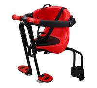 ibasenice Asiento Delantero para Bicicleta Eléctrica Portabebés para Bicicleta de Montaña Carretera Asiento y Cómodo para Paseos Familiares Tu