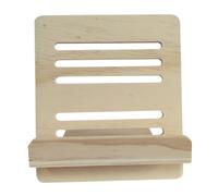 ibasenice Atril de Partituras Plegable de Sobremesa para Música y Recetas, Material Sintético Resistente, Diseño Simple y Portátil para Uso en Casa