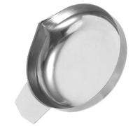 ibasenice Bandeja de Pesaje Tamaño Compacto y Uso Multifuncional de Acero Inoxidable y Duradero para Joyería Precisión Adecuado para Laboratorio y Cosméticos