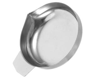 ibasenice Bandeja de Pesaje Tamaño Compacto y Uso Multifuncional de Acero Inoxidable y Duradero para Joyería Precisión Adecuado para Laboratorio y Cosméticos