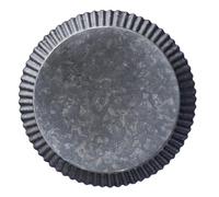 ibasenice Bandeja Decorativa de Hierro para Almacenamiento en Casa, Plato de Aperitivos Superficie Lisa y Diseño Elegante en Color Plata para Joyas y Frutas