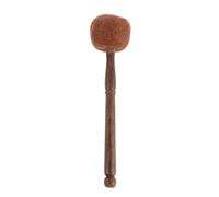 ibasenice Baqueta de Percusión Artesanal para Cuenco Sonoro Fieltro de Lana y Mango de Madera para Vibraciones Armoniosas y Relajación Profunda en Meditación y Budismo