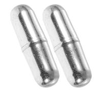 ibasenice Barra Agitadora Magnética para Laboratorio Segura y Fácil de Usar 2 Piezas de Acero Inoxidable Adecuado para Entornos de Investigación Científica Reutilizable