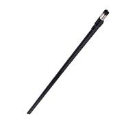 ibasenice Barra de Armadura de Acero de 425 Mm para Guitarra, Ajuste Bidireccional Doble Vía, Alma de Acero Negra Gh151, Accesorio para Reparación y Fabricación de Guitarras, Herramienta