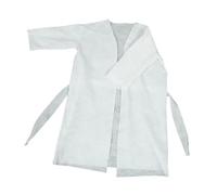 ibasenice Bata de Baño Desechable Gruesa de Algodón Cómoda y Práctica para Spa Salón Hotel y Doméstico Diseño Seguro y Adecuado para Cuidado Facial y Masaje