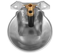 ibasenice Bebedero Automático para Ganado en Acero Inoxidable 304, Cuenco para Vacas, Ovejas y Cerdos, Resistente, Fácil Mantenimiento, Adecuado para Granjas y Pastos