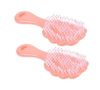 ibasenice Belleza Cerebro De Cerello Cerebral Peine Para Mascotas Cepillo De Pelo De Cachorro Pincel Para Perros De Pelo Corto Cepillo Para Perros Cepillo Para Cachorros Polipropileno Rosa