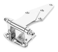 ibasenice Bisagra de Puerta para Horno Industrial y Cámara Frigorífica de Aleación de Zinc, Diseño Plegable y Confiable para Puertas de Congelador y Control