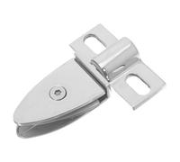ibasenice Bisagras para Puerta de Ducha de Acero Inoxidable Abrazaderas Superior E Inferior para Vidrio, Instalación Fácil y Seguridad Mejorada en Mamparas de Baño