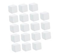ibasenice Bloques de Calcio para Tortugas y Reptiles, 18 Piezas Pequeñas Resistentes al Desgaste, Mineral Natural Digestible para Acuario y Tierra, Suministro Portátil de Calcio para Salud