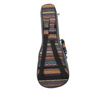 ibasenice Bolsa Acolchada para Ukelele Diseño Portátil, de Poliéster y Algodón, Plegable, Protege el Cuerpo del Instrumento y Lleva Bolsillo Cremallera