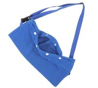 ibasenice Bolsa Bandolera Ajustable Azul de Flanela para Transporte Portátil de Reptiles Barbudos y Reptiles Pequeños en Camping o Salidas