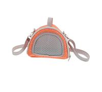 ibasenice Bolsa De Paseo para Mascotas Transportín para Hámster Bolsa De Hámster Que Lleva Bolsa De Transporte para Ratas Bolsa De Transporte De Ratas Bolsa para Hámster Tela Oxford Orange