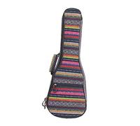 ibasenice Bolsa De Ukelele Mochila Portátil para Ukelele Estuche para Guitarra Acustica Funda De Mini Guitarra Bolsa Acolchada Mochila Ukelele Tenor Caso Soporte Poliéster Algodón Bohemio