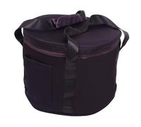 ibasenice Bolsa para Cuenco de Cristal Portátil con Acolchado Funda Resistente de Poliéster y Algodón para Almacenamiento y Transporte de Cuencos de Meditación de Diseño Ligero y Cierre con