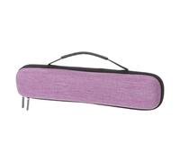 ibasenice Bolsa para Grabadora Portátil de Eva con Cremallera, Estuche Compacto para Flauta y Piccolo, Bolso de Mano para Transporte Seguro en Viajes al Aire Libre, Color Púrpura