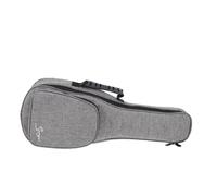 ibasenice Bolsa Para Ukelele De 21 Pulgadas, y Acolchada, Resistente a Golpes, Color Gris, Correas De Mochila Ajustables y Bolsillo Delantero Para Transporte Seguro y Cómodo