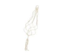 ibasenice Bolsa Para Ukelele Soporte De Pared Creativo Macetero Colgador De Macramé Para Decorar Paredes Guitarras o Plantas Color Blanco