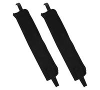 ibasenice Bolsa Porta Baquetas de Percusión Negra Resistente y Acolchada para 4 Pares Estuche Portátil para Baquetas y Mazos de Batería Compartimento Espacioso Adecuado para Músicos y