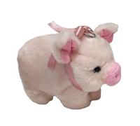 ibasenice Bolso Bandolera para Exteriores de Felpa Rosa Bolso Mini Cerdo para Niña Bolsa de Almacenamiento Ligera y Resistente para Móvil y Lápiz Labial para Estudiantes