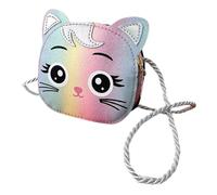 ibasenice Bolso Bandolera para Niñas Forma De Gato Bolso Pequeño Adorable para Uso Diario Bolsito De Hombro Adultos