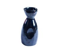 ibasenice Botella de Cerámica Japonesa Esmaltada Azul para Sake y Vino Tetera Pequeña Versátil para Té y Agua Diseño Único para Uso Casa Oficina y Eventos Sociales