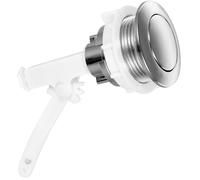 ibasenice Botón de Tanque para Inodoro de Abs Blanco Diseño Especial y Estructura Simple para Reemplazo Rápido en Cisternas Varios estilos