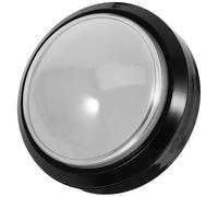 ibasenice Botón Pulsador Material Abs y Metal Máquina Arcade Luz LED para de Repuesto y Adecuado para Juegos de Competencia Máquinas de Baile