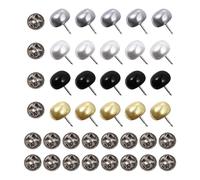 ibasenice Botones de Broche de Camisa de Mujer de Metal Perlas Multicolor 20 Piezas para Vestidos, Cardigans y Uso Diario sin Costura Color Aleatorio