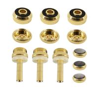 ibasenice Botones Varillas De Soporte y Reparación Para Kit Completo Para Músicos Fácil De Transportar