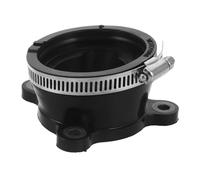 ibasenice Brida del Colector de Admisión de Plástico y Aleación, Adaptador de Interfaz de Carburador Compatible con Husqvarna, Reemplazo para Sistema de Combustible, Mejora Flujo de Aire