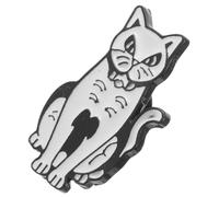 ibasenice Broche De Gato Alfileres Geniales Para Mochilas Broches Alfileres De Mochila Pines Guays Divertidos Para as De Metal Broche Lindo Aleación De Zinc