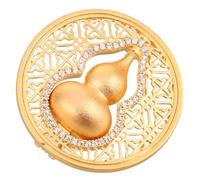 ibasenice Broche de Mujer con Diseño de Calabaza Vintage Broche de Seguridad de Cobre con Filigrana Accesorio para Ropa Elegante y Fiestas Pin para Solapas Resistente y Sofisticado