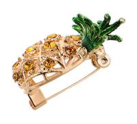 ibasenice Broche Piña Multifuncional con Esmalte Vintage Alfiler de Solapa para Ropa Bufandas y Bolsos Accesorio Festivo para Navidad y Halloween