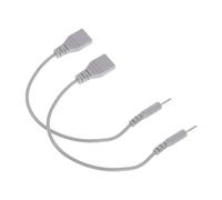 ibasenice Cable de carga USB DC de 2 piezas: Adaptador de corriente USB de 9,17 pulgadas, cargador de pared, cable de repuesto de carga rápida, compatible con masajeadores de instrumentos de belleza.