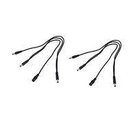 ibasenice Cable Divisor Para Guitarra Eléctrica Od05 De 3 Vías 2 Unidades Para Pedal De Efectos Y Conexión En Cadena.