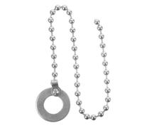 ibasenice Cadena De Platillos De De Aleación De Aluminio De 2 Piezas Accesorio Sizzler Para Amplía El Sonido De Tu Batería.