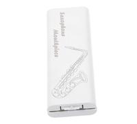 ibasenice Caja De 2 Piezas Estuche De Cañas De Saxofón Soporte De Lengüeta De Instrumento Organizador De Cañas De Oboe Titular De Caña Estuche Portátil Para Cañas De Oboe Abdominales