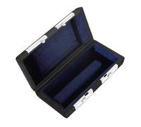 ibasenice Caja De Almacenamiento De Cabeza De Flauta De Cuero Estuche Portátil De Protección Para Boquilla De Flauta Tubo De Soplado Curvado Para Músicos y Viajes