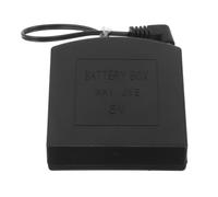 ibasenice Caja de Batería Externa Portátil para Caja de Seguridad Conector Azul de 2,5mm y Fácil Instalación, Fuente de Alimentación de Respaldo para Hogar y Viaje