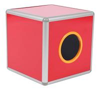 ibasenice Caja de Lotería Roja para Eventos y Celebraciones Aleación de Aluminio y Acrílico, Superficie Lisa y Acabado Fino, Urna Electoral Reutilizable