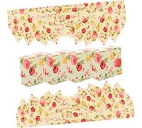 ibasenice Caja De Papel Cuadrada Kraft 30 Unidades 6.5x6.5x3 Cm Para Embalaje De Jabón y Dulces, Estuche Vintage Resistente Para Fiestas, Regalos y Almacenamiento Multipropósito Hogar y Eventos